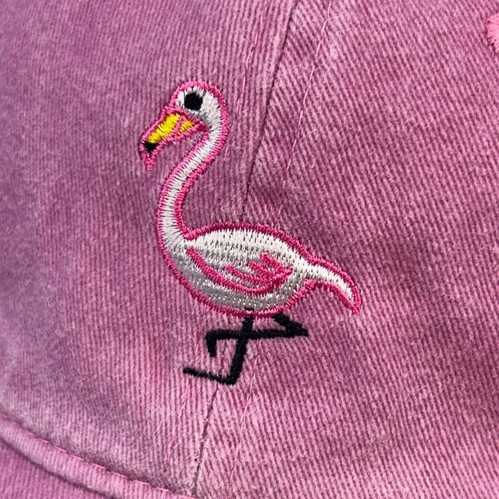 Unbranded flamingo embroidery